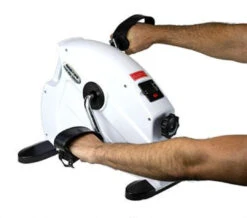 CanDo Deluxe Pedal Exerciser With LCD Monitor -Health Care Store 10 0717 inuse