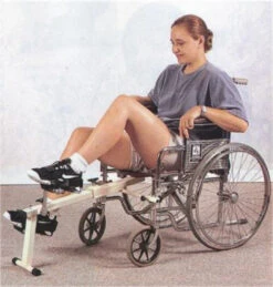 CanDo Pedal Exerciser Chair Cycle - Connects To Wheelchairs -Health Care Store 10 0720 inUSE