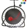 CanDo Circular Ball Rebounder With Plastic Rack & Medicine Ball 5-Piece Set