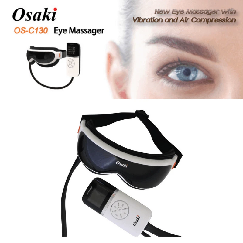 Osaki Portable Eye Massager With Music Headphones - 7 Preset Massage Programs 3 Osaki Portable Eye Massager With Music Headphones - 7 Preset Massage Programs - Image 2