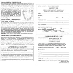 Mabis Clinically Accurate Digital Thermometer W/ Storage Case 9 Mabis Clinically Accurate Digital Thermometer W/ Storage Case -Health Care Store 15 605 000 main 04