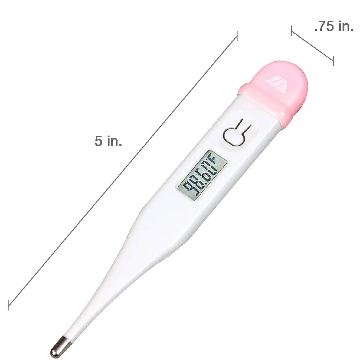 MABIS Basal Digital Thermometer With Storage Case & LCD Screen 6 MABIS Basal Digital Thermometer With Storage Case & LCD Screen - Image 4