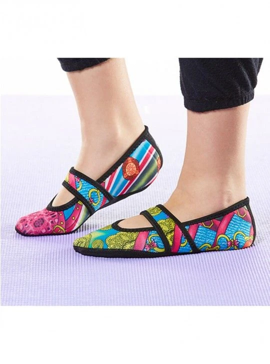 Nufoot Mary Janes - Women's Pink Bamboo Betsy Lou Slippers 4 Nufoot Mary Janes - Women's Pink Bamboo Betsy Lou Slippers - Image 2