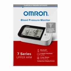 Omron 7 Series Wireless Bluetooth Upper Arm Blood Pressure Monitor - 120 Readings