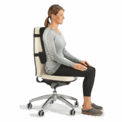 OPTP Thoracic Lumbar Back Support - Great For Chairs Or While Driving -Health Care Store 240 thoricic in use 1
