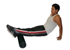 CanDo High Density Foam Roller - Black Composite - Extra Firm -Health Care Store 30 2280 inUse