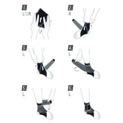 Actimove Elastic Wrap Around Ankle Support - Black -Health Care Store 31EdGF4IdzL