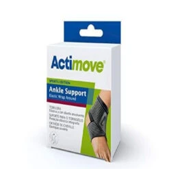 Actimove Elastic Wrap Around Ankle Support - Black -Health Care Store 41pNuHl9bQL