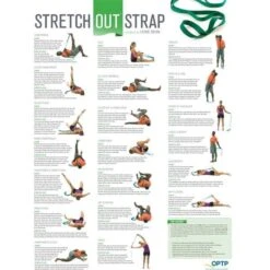 OPTP Stretch Out Strap - The Ultimate Stretching Bands 27 OPTP Stretch Out Strap - The Ultimate Stretching Bands -Health Care Store 440PS stretch out strap poster