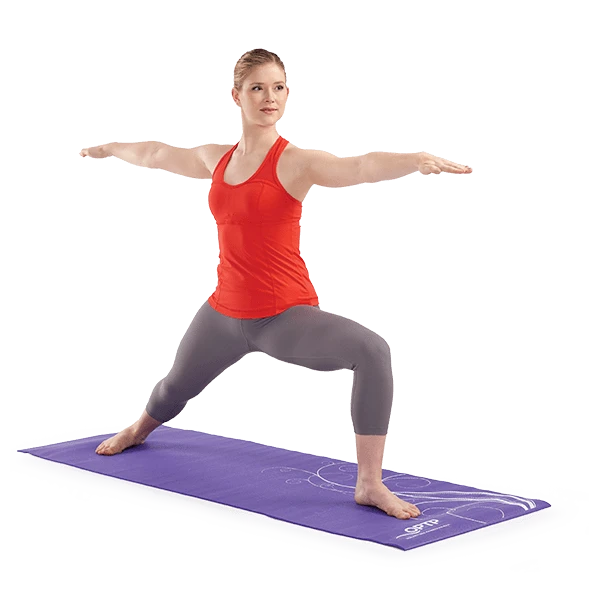 OPTP Tavel Yoga Mat With Non-Slip Surface - 72" L X 24" W X 1/4" Thick 4 OPTP Tavel Yoga Mat With Non-Slip Surface - 72" L X 24" W X 1/4" Thick - Image 2