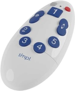 SMPL One Click Universal TV Remote - Favorite Channel Buttons -Health Care Store 51boLHHWc9L. AC SL1500