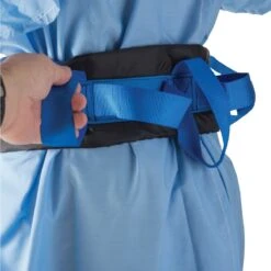 DMI Deluxe Adjustable Nylon Transfer Gait Belt With Handles & Buckle -Health Care Store 533 6030 2122 main 03