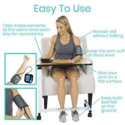 Vive Health Upper Arm Precision Blood Pressure Monitor With XL LCD Screen -Health Care Store 5 77f0ee4d d9b7 4f23 GRs0n 800x 504aafb7 c340 4fd6 8148 23f8107aaecb