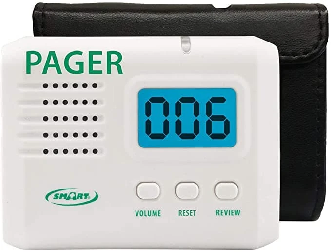 Smart Caregiver Wireless Caregiver Pager With Reset Button With LCD Display 3 Smart Caregiver Wireless Caregiver Pager With Reset Button With LCD Display