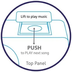 Simple Music Player With Lid - MP3 Player For Alzheimer & Dementia Patients -Health Care Store 615 eO R3L