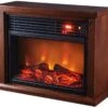 Sunheat Thermal Wave Dark Oak Infrared Electric Portable Fireplace -Health Care Store 616zbHyMWCL. AC SL1000