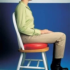 Carex Inflatable Round Donut Rubber Cushion - Large -Health Care Store 61KRjK6VTyL. SX522