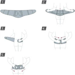 Actimove Back Support High-Density Foam Panel Adjustable Double Layer Compression 19 Actimove Back Support High-Density Foam Panel Adjustable Double Layer Compression -Health Care Store 61MgoM8D6fL. AC SL1500