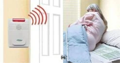 Smart Caregiver Wireless Bed Alarm And Bed Pad -Alarm In Patient's Room Not Necessary!