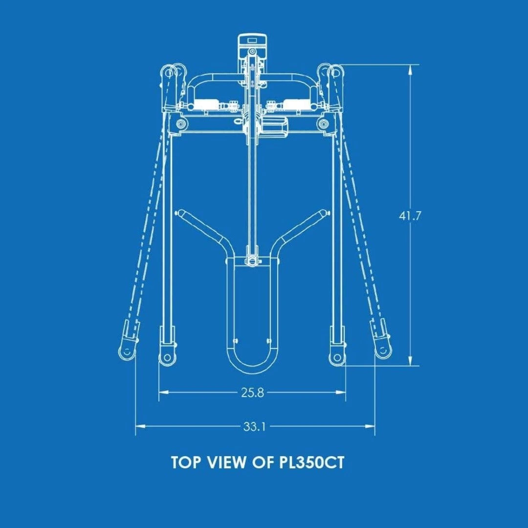 Bestcare BestLift Car Transfer Mobile Floor Patient Lift 14 Bestcare BestLift Car Transfer Mobile Floor Patient Lift - Image 12