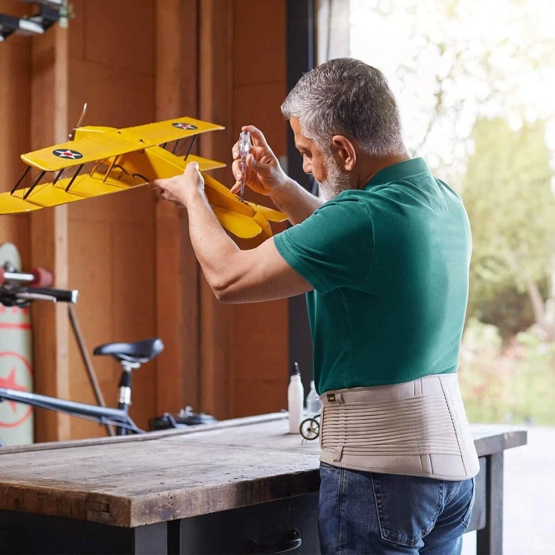 Actimove Back Support High-Density Foam Panel Adjustable Double Layer Compression 4 Actimove Back Support High-Density Foam Panel Adjustable Double Layer Compression - Image 2