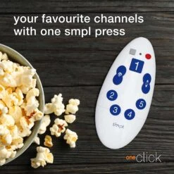 SMPL One Click Universal TV Remote - Favorite Channel Buttons -Health Care Store 71CaLvsDn7L. AC SL1500