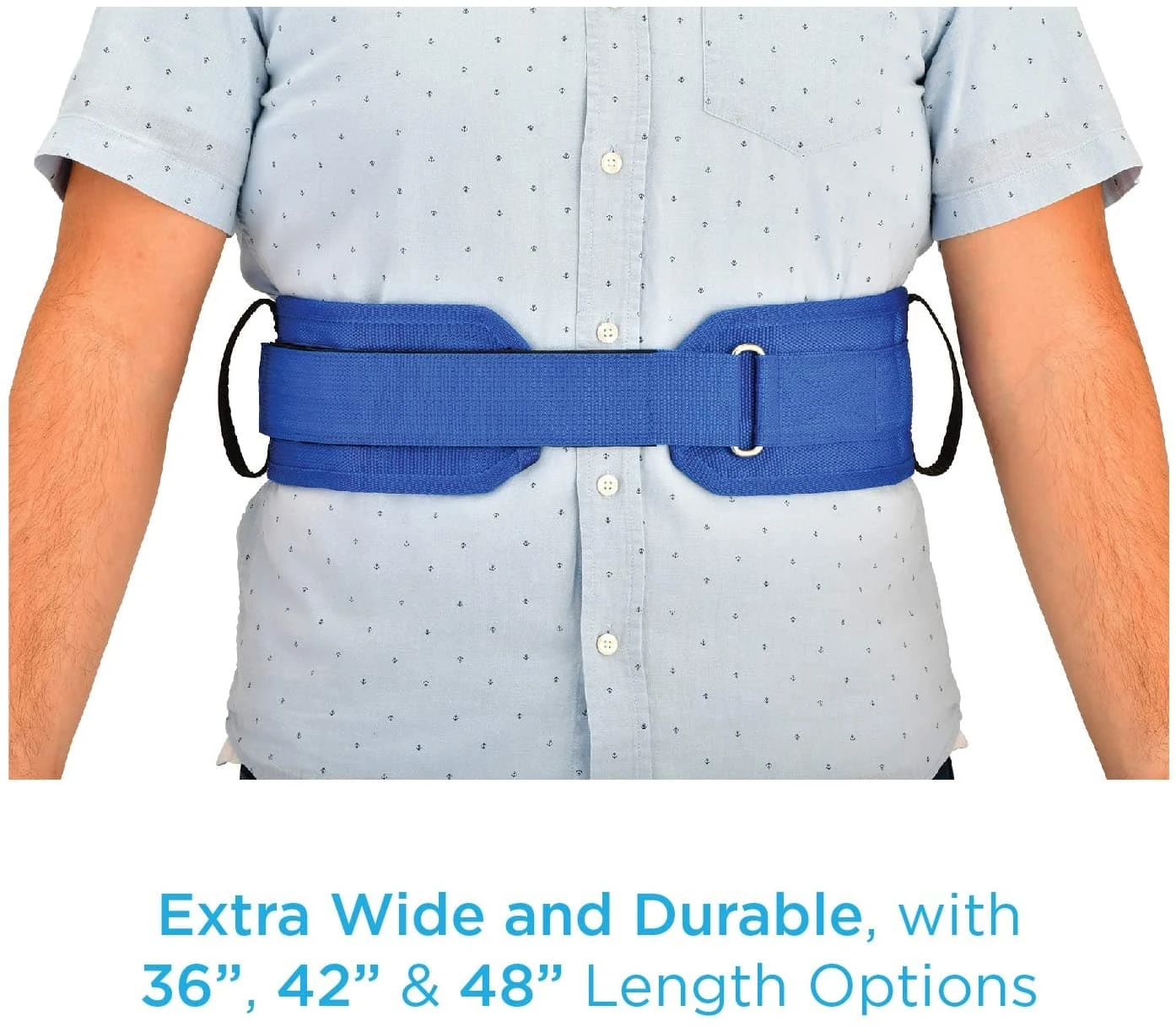 Nova Medical Transfer Belt With Grip Handles - 3 Extra Wide Size Options 6 Nova Medical Transfer Belt With Grip Handles - 3 Extra Wide Size Options - Image 4