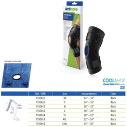 Actimove Knee Brace Wrap Around With Simple Hinges & Condyle Pads -Health Care Store 71O5WGzUtOL. AC SL1500