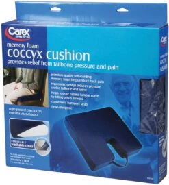 Carex Memory Foam Coccyx Seat Cushion - Tailbone Pain Relief Cushion -Health Care Store 71WP5ZdsWqL. AC SL1500
