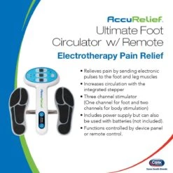 AccuRelief Ultimate Foot Circulator With Remote - EMS Muscle Stimulator -Health Care Store 71qdguWxm1L. AC SL1200