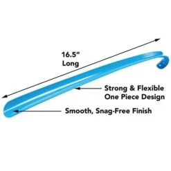 Carex Shoe Horn Long Handle – 16.5” - Smooth With Snag Free Finish -Health Care Store 71rAPy xClL. SX522