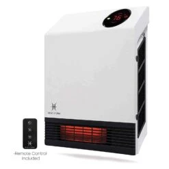 Heat Storm Deluxe Infrared Wall Heaters With Remote Control -Health Care Store 71ynjIn2ALL