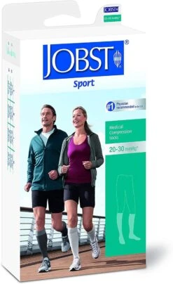 JOBST Sport Knee High Unisex Compression Socks - 20-30 MmHg -Health Care Store 81 KjEbK4xL. AC SL1500