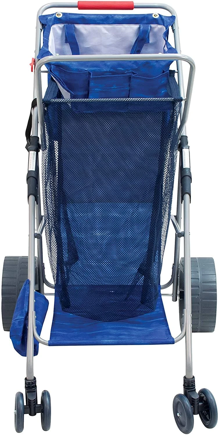ShelterLogic Rio Brands Beach Wonder Wheeler Deluxe Beach Utility Foldable Cart 13 ShelterLogic Rio Brands Beach Wonder Wheeler Deluxe Beach Utility Foldable Cart - Image 11