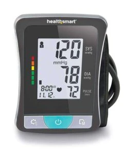 HealthSmart Blood Pressure Monitor For Upper Arm With Clinically Accurate LCD Screen 13 HealthSmart Blood Pressure Monitor For Upper Arm With Clinically Accurate LCD Screen -Health Care Store 81AiPg3yikL