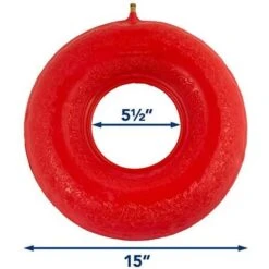 Carex Inflatable Round Donut Rubber Cushion - Large -Health Care Store 81Bso2v meL. SX522