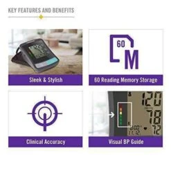 HealthSmart Standard Series Auto Blood Pressure Monitor -Health Care Store 81FlZwnLMvL