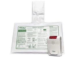 Smart Caregiver Cordless Exit Alarm With Chair Pressure Sensing Pad - 10" X 15"