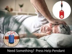 SMPL SOS Help Pendant Alert Kit - Includes SOS/Help Pendant And Pager -Health Care Store 81cJkxvO6OL. SL1500