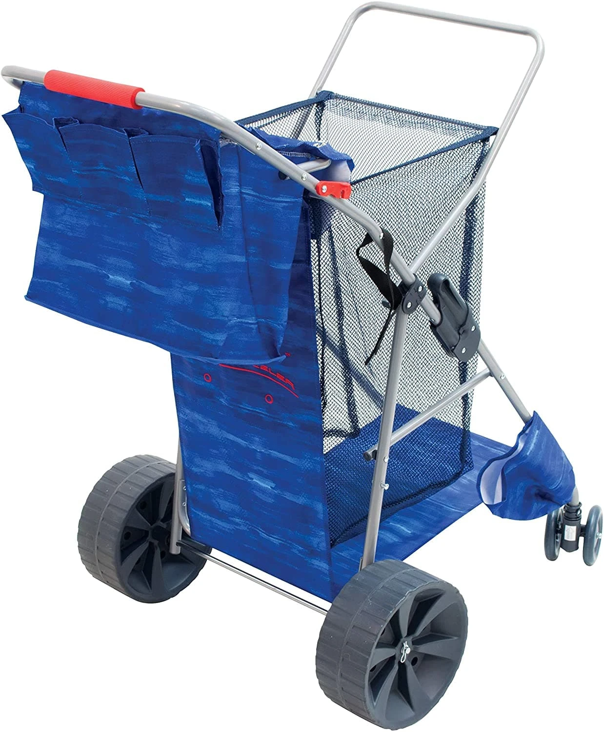 ShelterLogic Rio Brands Beach Wonder Wheeler Deluxe Beach Utility Foldable Cart 6 ShelterLogic Rio Brands Beach Wonder Wheeler Deluxe Beach Utility Foldable Cart - Image 4