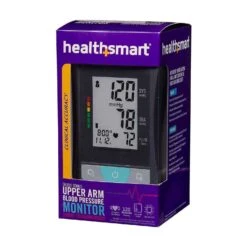 HealthSmart Blood Pressure Monitor For Upper Arm With Clinically Accurate LCD Screen