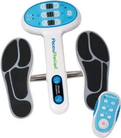 AccuRelief Ultimate Foot Circulator With Remote - EMS Muscle Stimulator