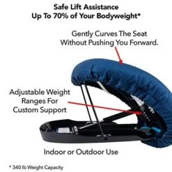 Carex Upeasy Seat Assist Plus - Chair Lift And Sofa Stand Assist - Portable Lifting Seat -Health Care Store 81umCxkwryL. SX522