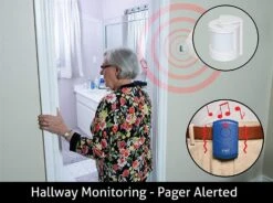 SMPL Motion Alert Kit - Includes Motion Sensor And Pager, Helps Stop Falls And Wandering Incidents -Health Care Store 91O2xOjlEzL. SL1500