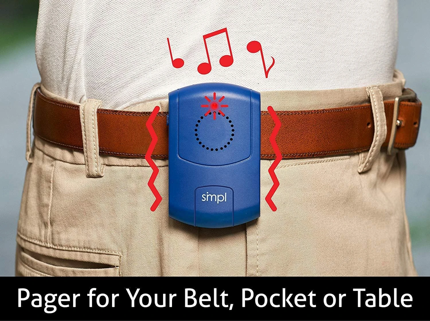 SMPL Alerts Paging System All-in-One 4 Piece Kit - Includes Door & Motion Sensor, An SOS/Help Pendant, And Pager 5 SMPL Alerts Paging System All-in-One 4 Piece Kit - Includes Door & Motion Sensor, An SOS/Help Pendant, And Pager - Image 3