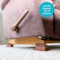 Stander Recliner Risers - Adaptable Slip Resistant Easy Chair Lifters - Set Of 4 -Health Care Store 91SHUZHWIBL. AC SL1500