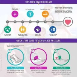 HealthSmart Blood Pressure Monitor For Upper Arm With Clinically Accurate LCD Screen 18 HealthSmart Blood Pressure Monitor For Upper Arm With Clinically Accurate LCD Screen -Health Care Store 91TM7aJgT8L