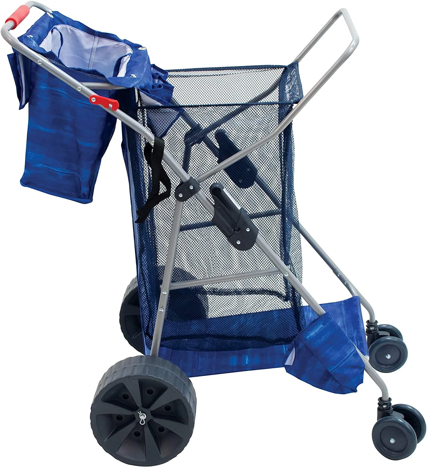 ShelterLogic Rio Brands Beach Wonder Wheeler Deluxe Beach Utility Foldable Cart 7 ShelterLogic Rio Brands Beach Wonder Wheeler Deluxe Beach Utility Foldable Cart - Image 5