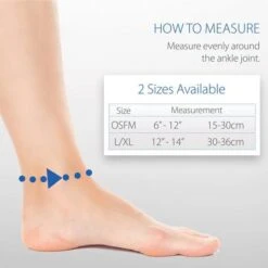 Core Products Power Wrap Ankle Brace -Health Care Store AKL 6350 SM LXL SZGUIDE 19 1110 BB 540x 3e58d8f9 a6e0 42d0 8e3d 2cfc2f0b92d8