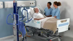 Arjo Maxi Move Floor Lifter Patient Lift - Medium Powered DPS -Health Care Store ArjoHuntleigh Patient Transfer Solutions Maxi Move Product Page Main Image